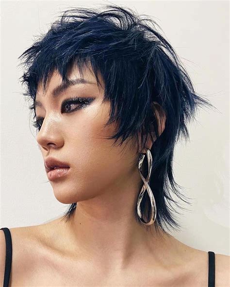 wolf cut short hair|30 Best Ways to Get a Wolf Cut for Short Hair